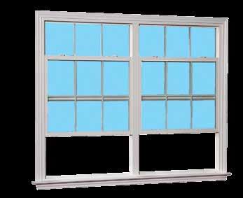 SLIM LINE SERIES 6000 VINYL SLIDER WINDOW + ¾" insulated glass provides energy-saving + Warm-edge insulated glass technology reduces condensation up to 80% + Precision-mitered, fusion-welded