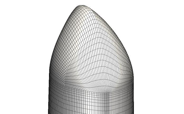 required Based on hexahedral meshes (elliptic or hyperbolic equations)