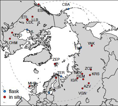 Arctic Methane Observations