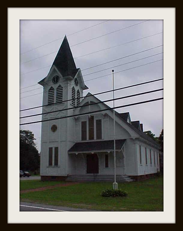 Figure 5: The Church on the Plains (Stick Style, 1879) Asymmetrical façade, with tower on left balanced by long sweep or end