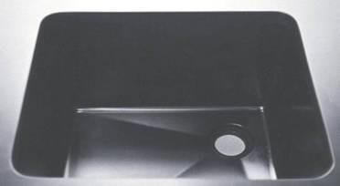 Design Options Sink Types Undermount Sinks are mounted below the countertop surface requiring support, (supplied by the casework