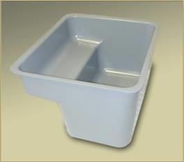Design Options Sink Types Drop-In sinks are available in ADA models which have an inside depth of 5.