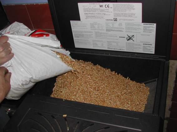 Wood pellets Invented in 1970s