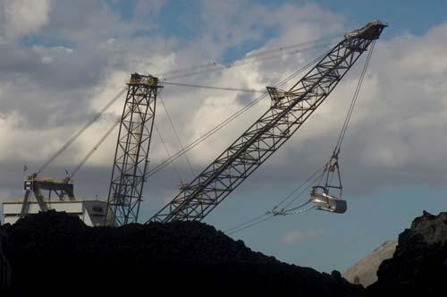 The dragline is one of the world s largest