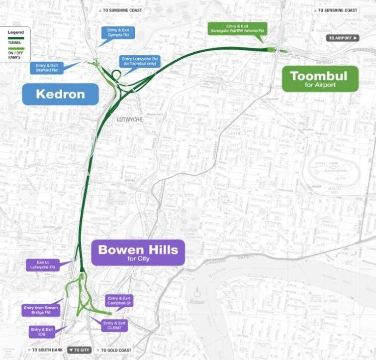 BREAKTHROUGH AND BURIAL OF TBMS ON THE BRISBANE AIRPORT LINK PROJECT Russell Connors 1 ABSTRACT The Airport Link Project (APL) was constructed in the Northern Suburbs of Brisbane and connects the