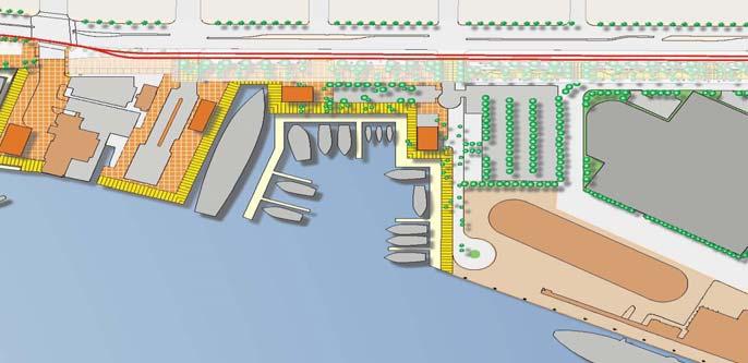 North Harbor Cuts Future 5-Acre Water Cut Promenade from Fire Station 112 to Inner Cruise Terminal S.