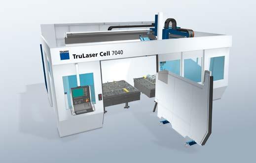 Modular design and customized retrofit options. The TruLaser Cell Series 7000 gives entry-level users easy and low-cost access to laser processing.