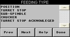 7. Setup Wizard Rebel 80 Feeding Type: Selects between modes of feeding material in automatic.