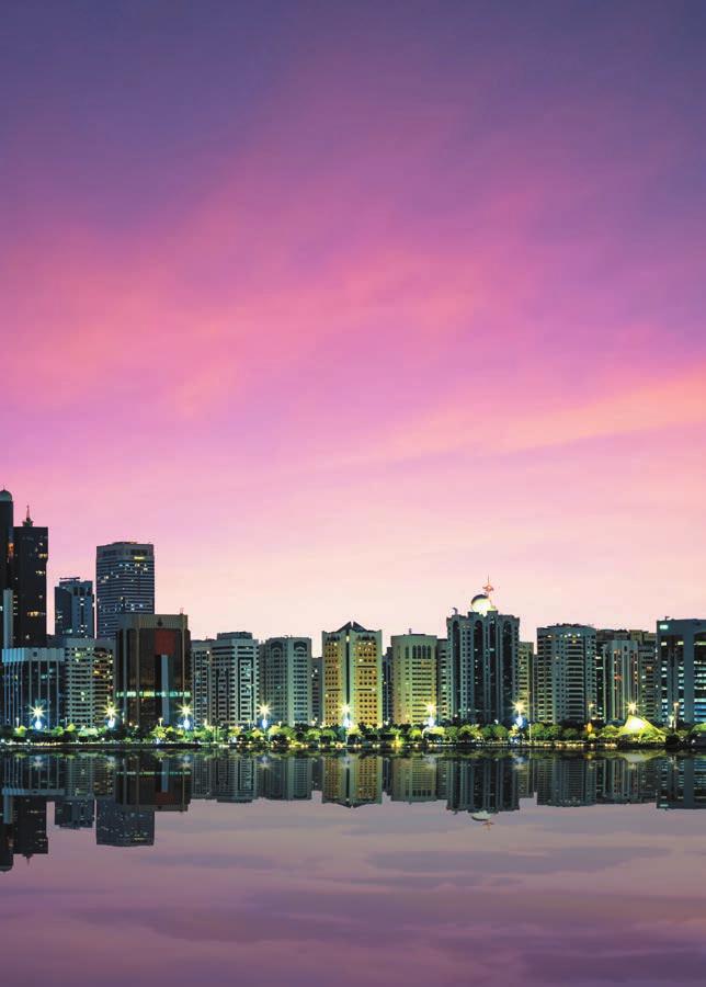 dhabi THE CAPITAL EMIRATE Abu Dhabi is at the crossroads of trade between Europe, Asia and Africa.