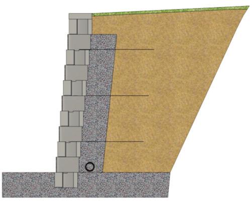 BUILDING A WALL SIGMA This is a starting guide to the Cambridge Sigma Retaining Wall System. In this book we cover the general points that are important in building a retaining wall.
