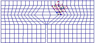 31 (a) (b) (c) (d) (g) (f) Figure 10. Shear unreinforced welded tie finite model cracking sequence.