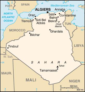 5. COUNTRY REVIEW 5.1 Algeria Algeria is bordered by Morocco to the west and Tunisia to the east. It is the second largest country in Africa and the largest in the Arab Maghreb Union.