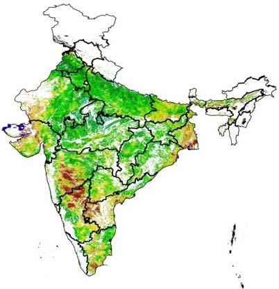 Satellite based indices, Rainfall data, Ground information on Sowing progression and Irrigation Statistics are used for drought assessment Drought