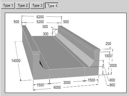3. Analysed types of slab spans Modelling module After selection of the structure type
