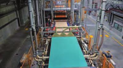 for the dryer and the heat supply for the environmentally sound Pavatex production line for wood fiber insulating boards as well as other shared services.