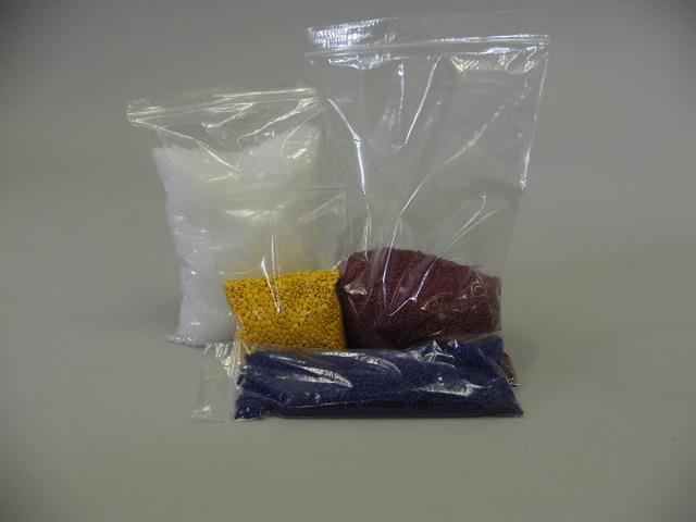 MINI GRIP BAGS Clear high quality re-closeable bags are perfect for packaging everything from tools to jewels Available with white write on panel strips for identification purposes Protects contents