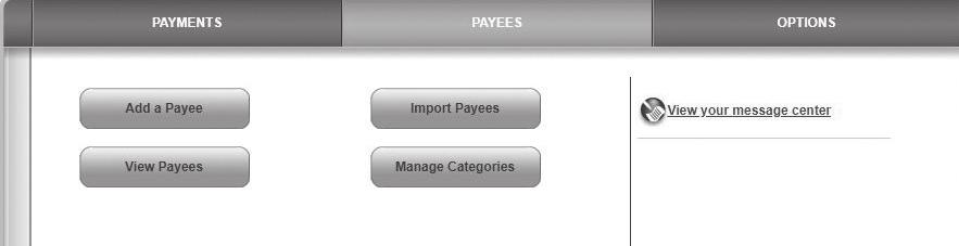 It shows new secure messages, payee/payroll pending approvals, pending payments and the last few