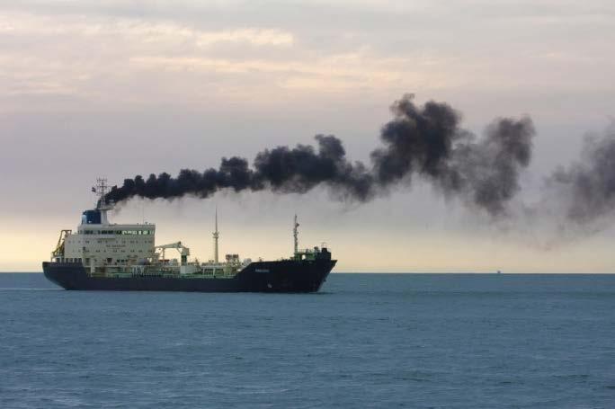 GHG Emissions from International Shipping Around 90% of the world trade carried by the international