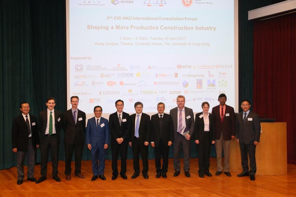 Executive Summary From left to right are Prof Sam Y.S. Chan, Mr William Waller, Mr Rory Bergin, Mr Thomas Ho, Mr Eric S.C. Ma, Prof Norman C. Tien, Mr K.