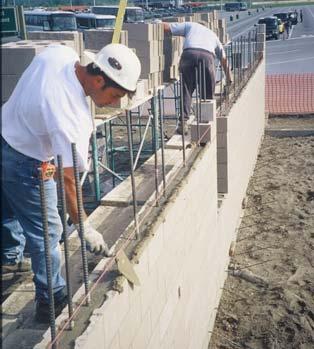 The quality of RC confining elements in terms of reinforcement detailing and concrete construction can be verified with more confidence compared to similar components of reinforced masonry