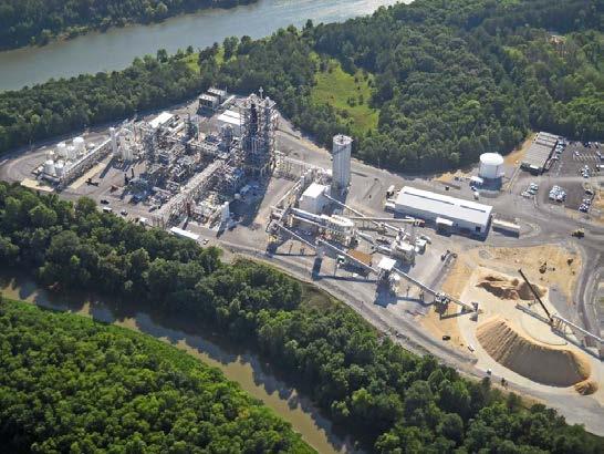 KiOR wood to fuel plant in
