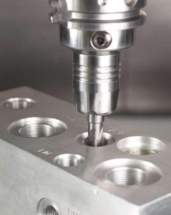 Solid carbide thread milling cutters: Steel rail Workpiece: rail Material: 38MnSi5 Thread: M18x1.5, M20x1.