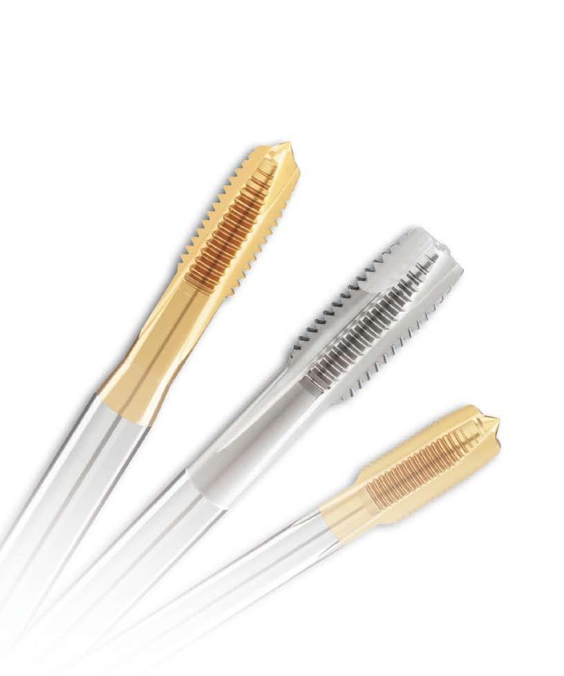 Solid carbide threading tools - especially taps and fluteless taps - continue to be regarded with scepticism by many users.