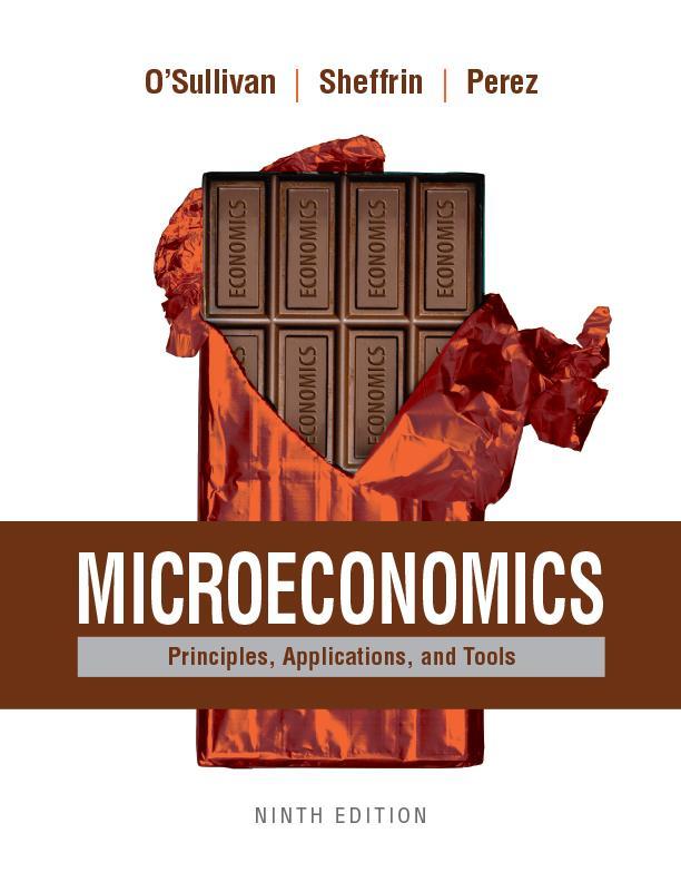Microeconomics: Principles, Applications, and
