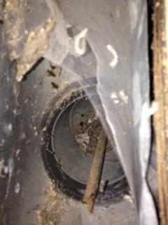 Due to finding dust and debris at the floor diffusers and furnace plenum where