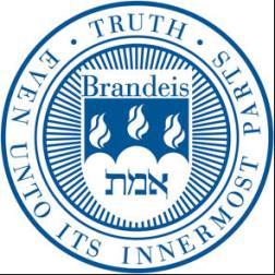 Brandeis University Institutional Advancement Division Vice President for Advancement Services Brandeis University seeks candidates for the new position of Vice President for Advancement Services