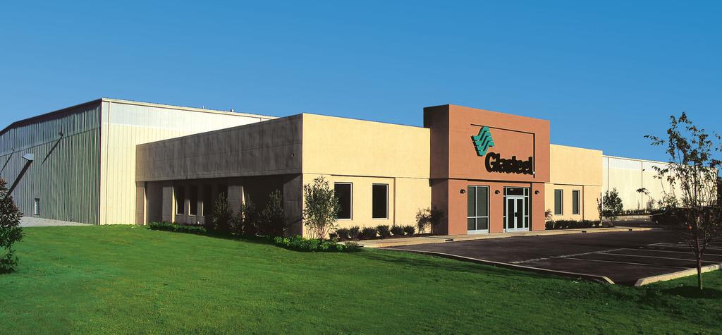 Quality, commitment and innovation Glasteel, with more than 45 years of experience, is the second largest manufacturer of Fiberglass Reinforced Panels in the North American Market supported by four