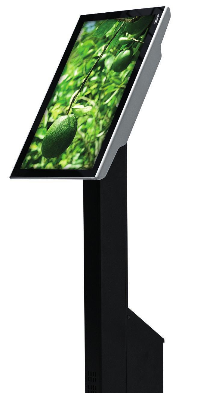 Outstanding in public environments MultiQ s monitors are especially designed for use in public environments.