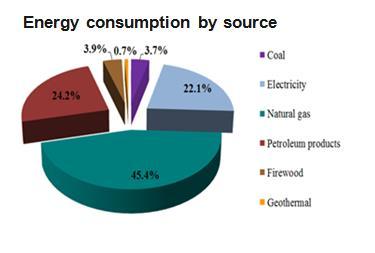 Energy Mix Dominated by Fossil Fuel - High dependence on imports;