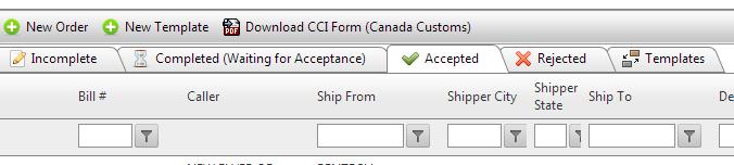 For convenience there is a Canada Customs Invoice available for the shipper.