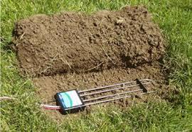 6.2 Soil-Moisture Sensor Soil moisture sensors measure the water content in soil.