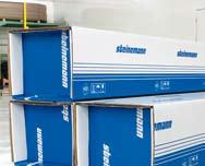 reaches the customer, Steinemann also insists on optimal packaging and
