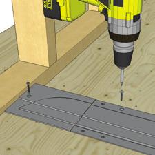 Ebbe Inni Linear Drain Installation Guide 4 Using appropriate tools (e.g. router), cut the end cap recesses a minimum of 3/16" deep.