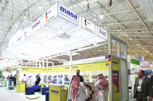 Saudi Build 2017 Highlights EXhibition Space SQM Number of Exhibitors Number of Visitors 18.