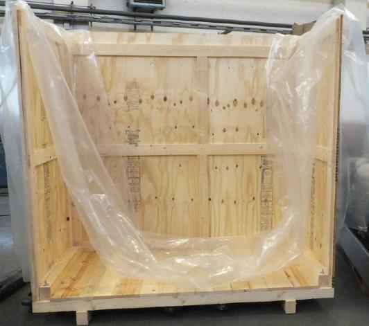 16.2.4 Systems For the shipment of complete systems, individual wooden crates will be made to measure.