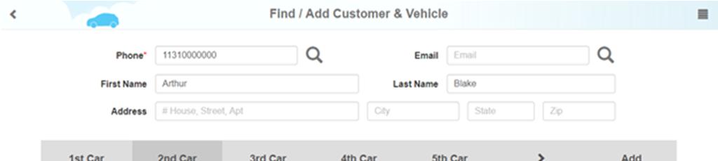 Customers & Vehicles Keep all necessary information about customers and their vehicles in one place.
