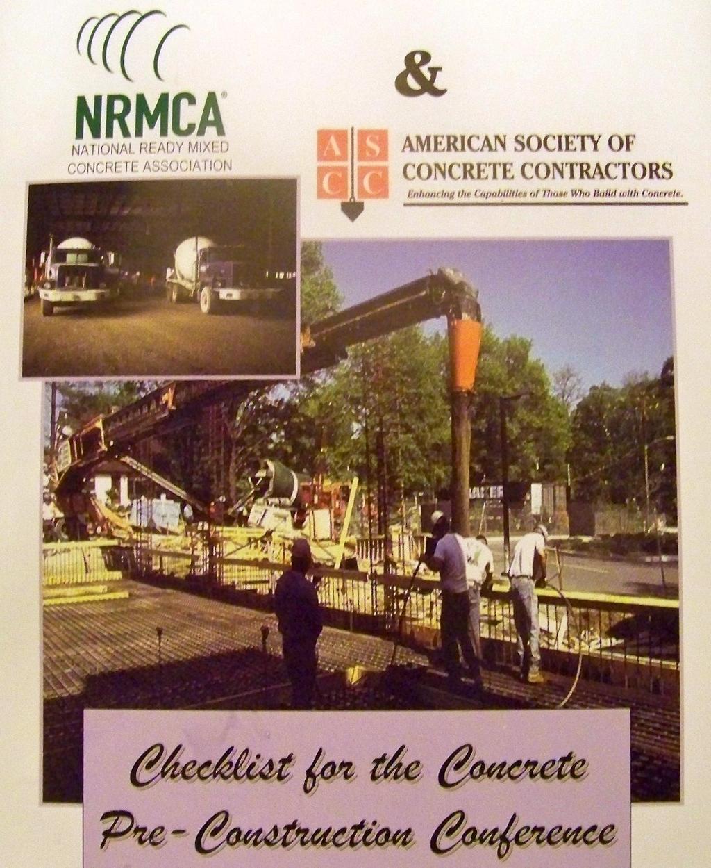 National Ready Mixed Concrete Association www.nrmca.