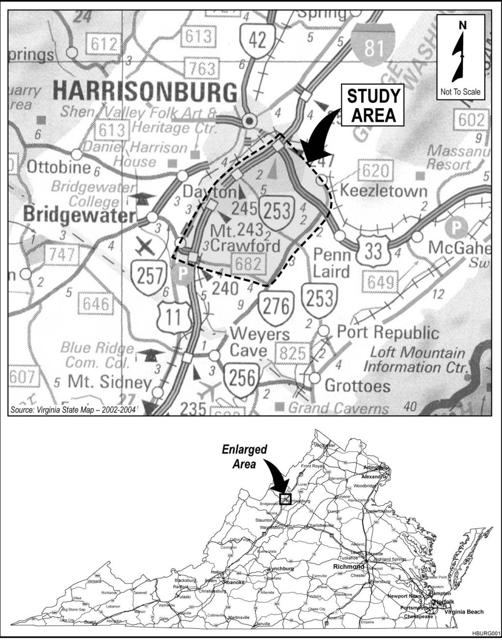 Harrisonburg Southeast Connector Location Study Summary
