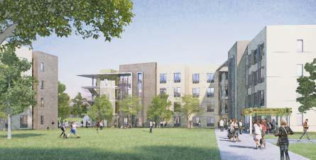 3.1 AESTHETICS Example 4: Artist s Conceptual Rendering of the New South Housing Village