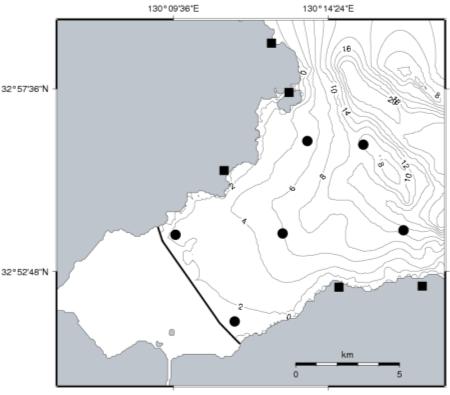 processes of hypoxic water mass in the inner area of Ariake Sea.