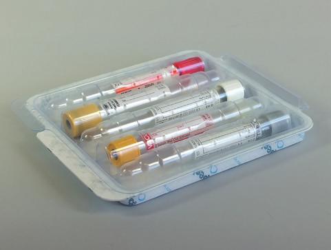 SH0200SS SH0400SS SH0500SS SH0701SS SpeciSafe for Vacuum Blood Collection Tubes Alternative Use Pack Size SH0200SS SpeciSafe Packs to hold 3 Blood Type Tubes up to 6.5ml* 6x 0.5, 1.5 or 2.