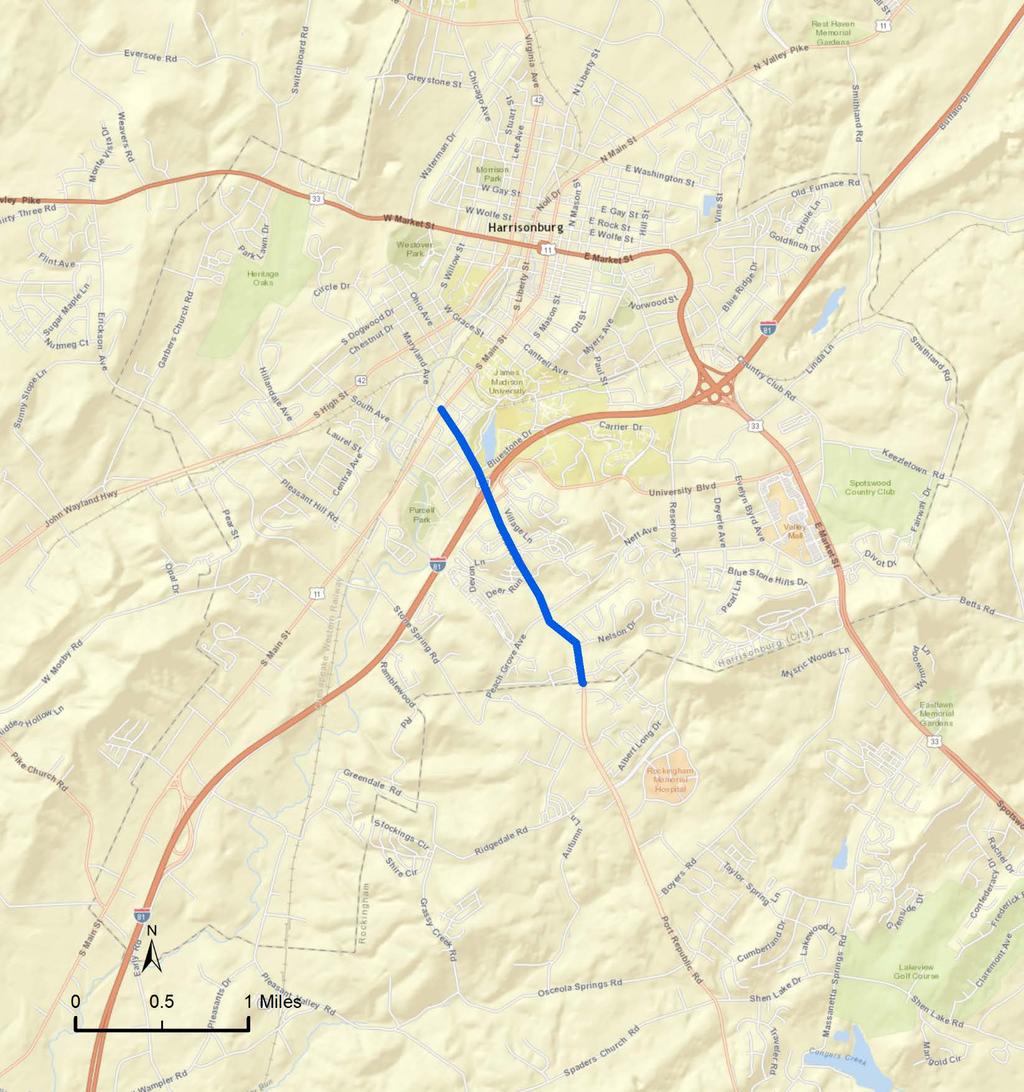 Project Reference Number: StauC6 Short Project Description: Implement the Port Republic Road (VA 253) recommendations from multiple