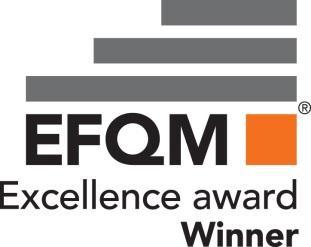 The EFQM Excellence Model made us reconsider our leadership behaviour, our relationship to our people, customers, suppliers and all other partners relevant to us.