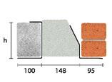 TS, TH & TX 130-165mm CAVITY WALL THERMALLY BROKEN LINTELS 130-145mm Cavity 100-115mm Inner Leaf Standard Duty All ratios are shown inner to outer 150-165mm Cavity 100-115mm Inner Leaf Standard Duty
