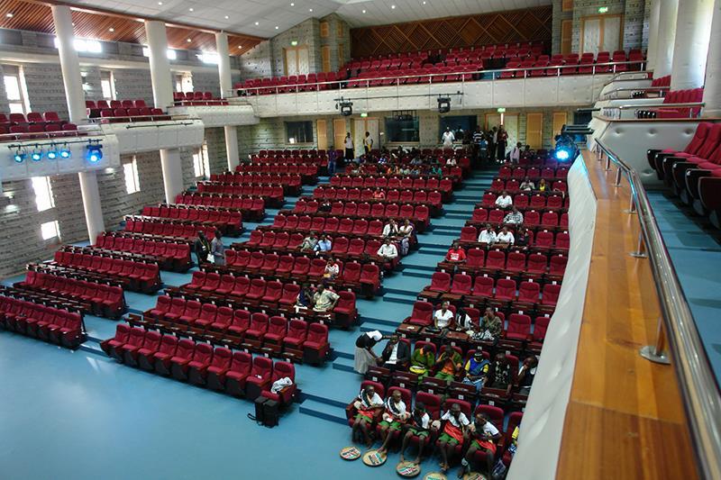 View of the Conference hall s main seating
