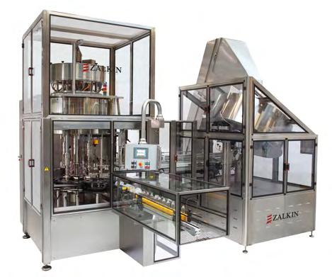 Pharmaceutical machines Based on many years of experience in the core function of screw-capping / push-on capping / sealing, Zalkin has